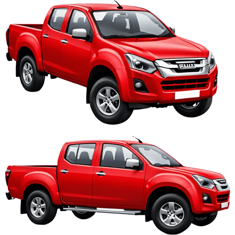 Isuzu D-MAX - Isuzu (Model Year: 2024) (Iconic colour: Red) emoji