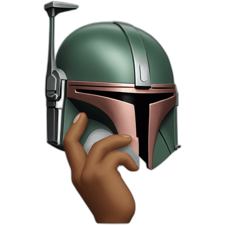 Mandalorian face palm emoji