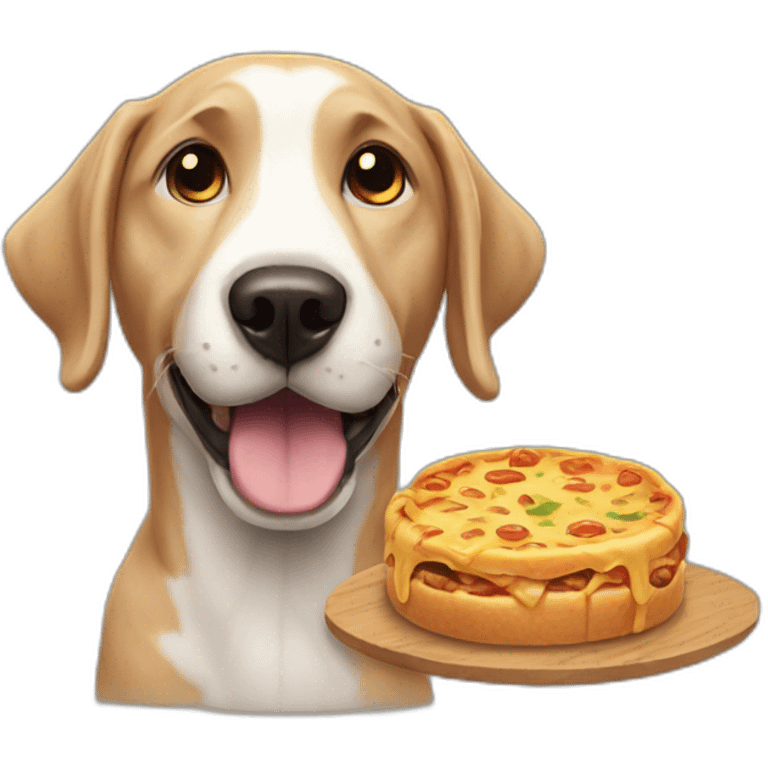 hungry dog emoji