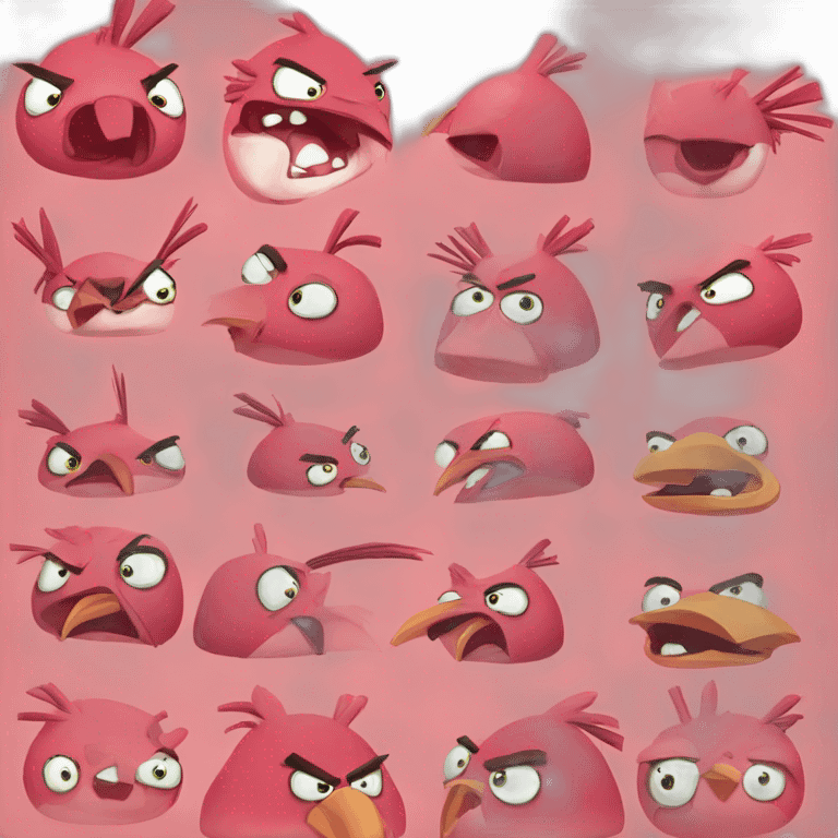 cerditos de angry birds emoji