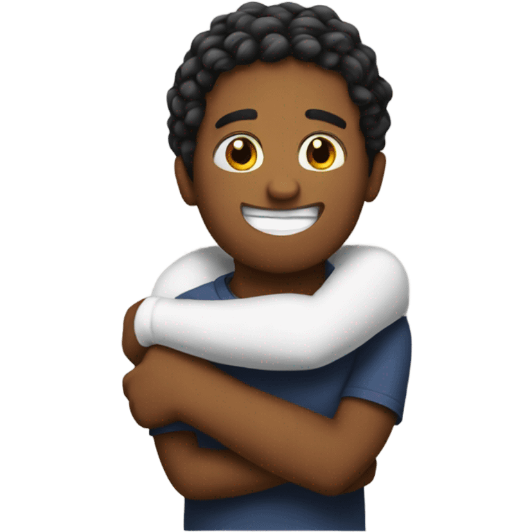 A hugging emoji  emoji