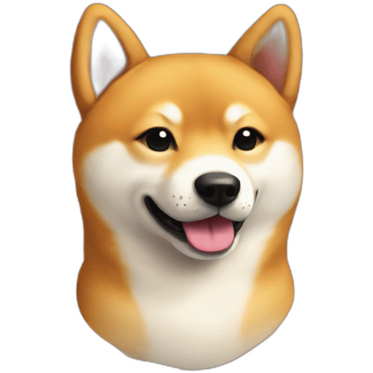 flower shiba inu emoji