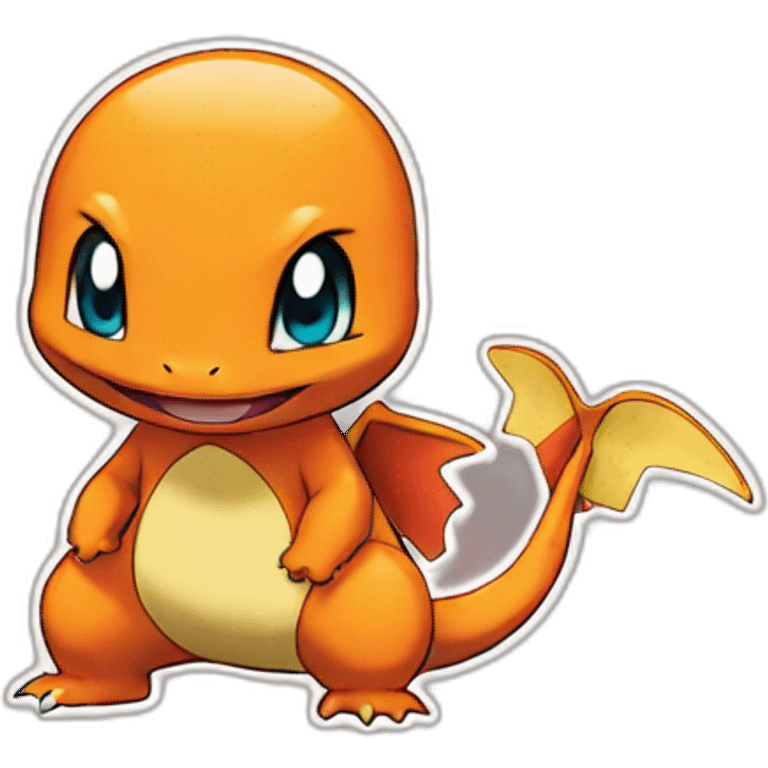 Pokemon charmander anime emoji