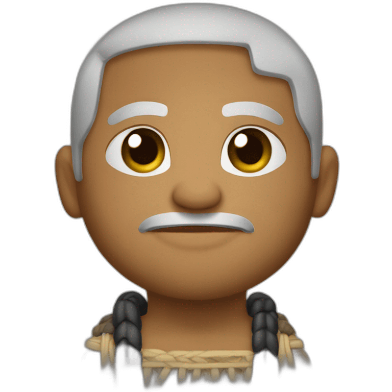 Māori with Mataora emoji