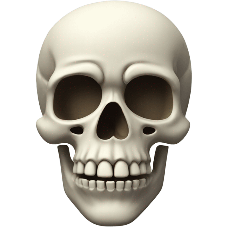 3d skull emoji