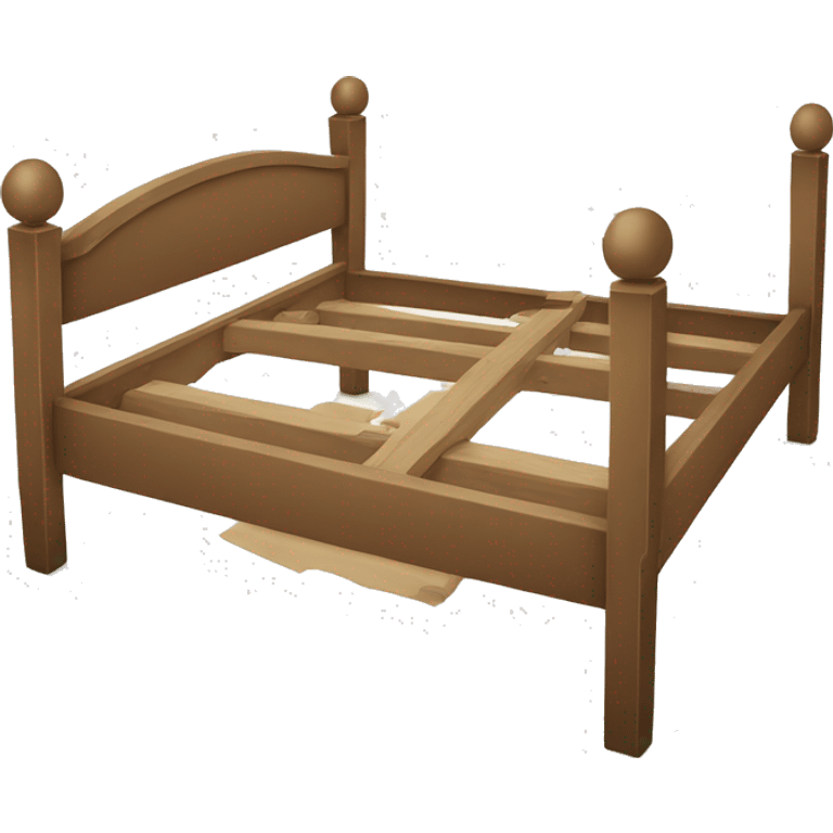 Broken bed frame emoji