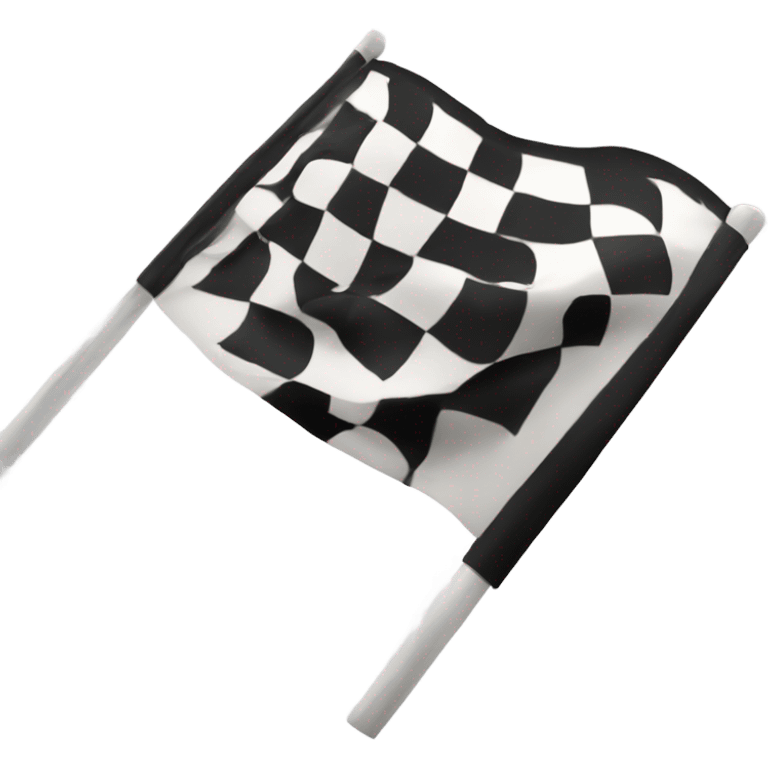 Chequered flag emoji