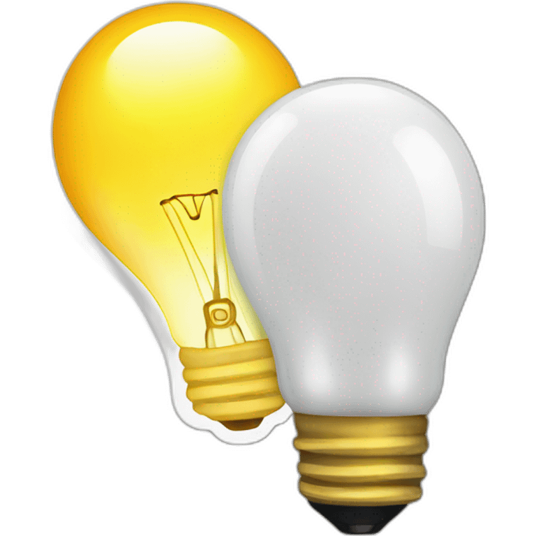 Idea Bulb sticker emoji