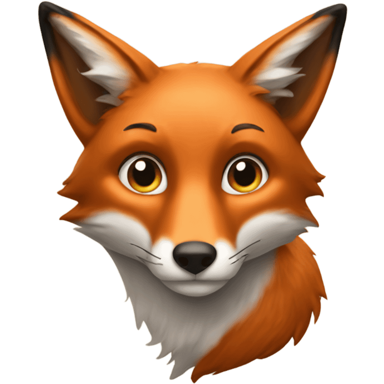 fox peeks emoji