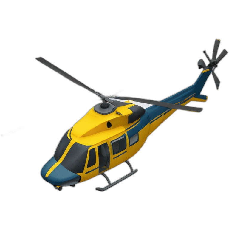 helicopter montaine rescue emoji