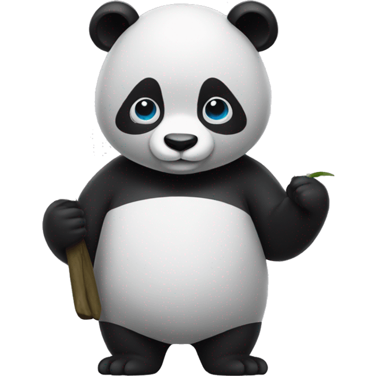 panda holding the discord partnership emoji emoji