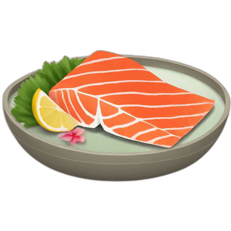 salmon sashimi emoji