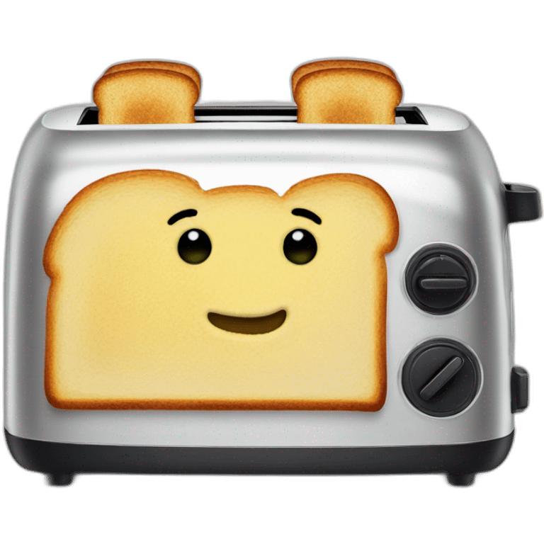 A toaster that is made of glass emoji