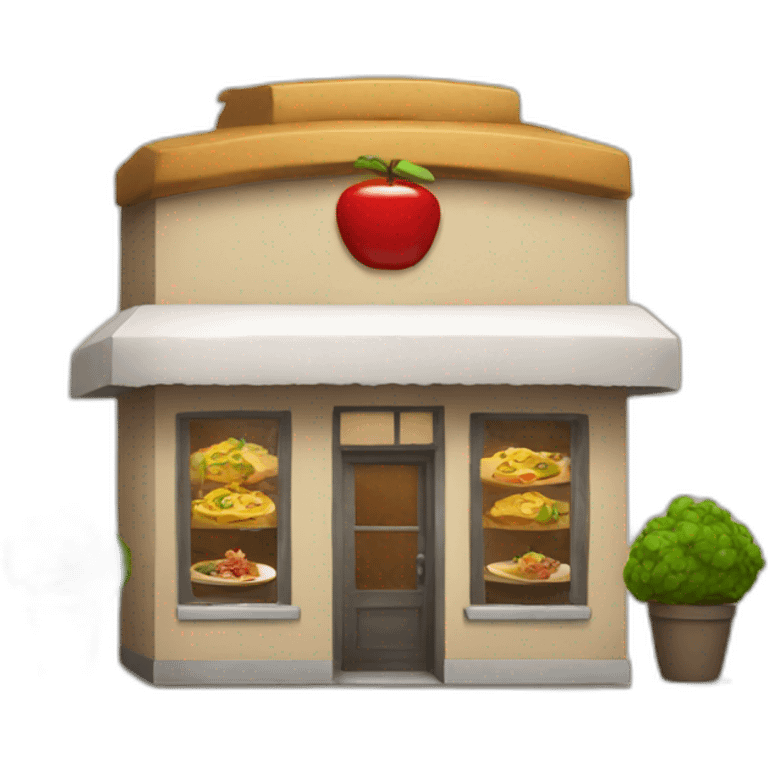 terrible restaurant emoji