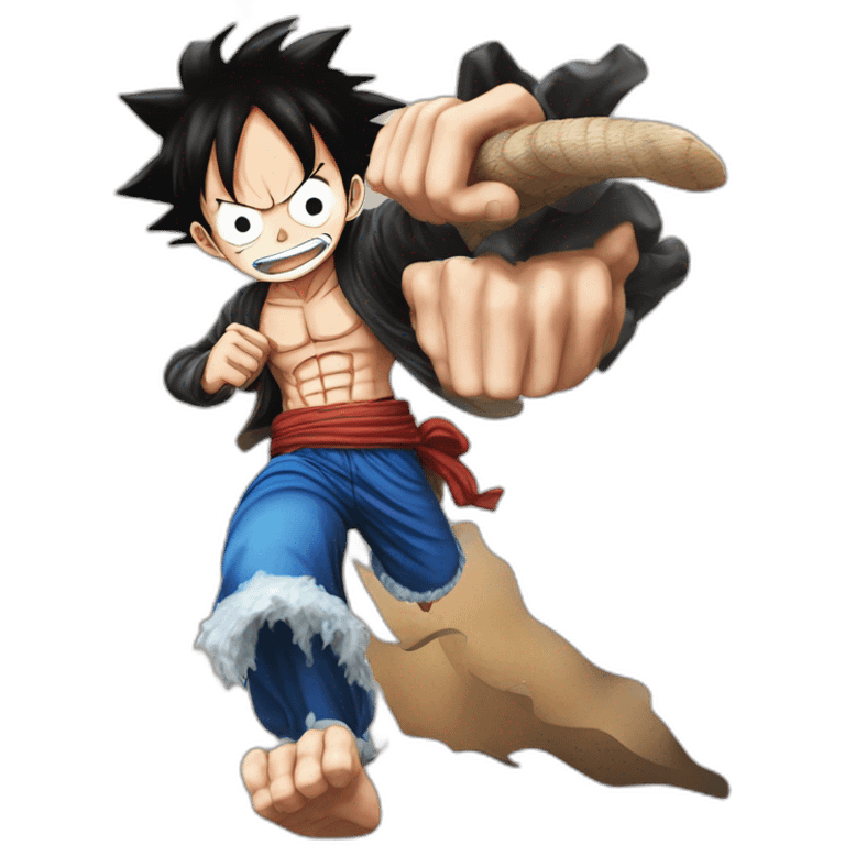 Luffy en gear5 emoji