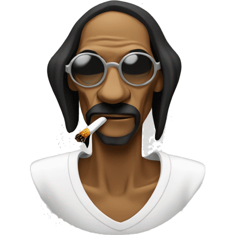 Snoop dog smoking emoji