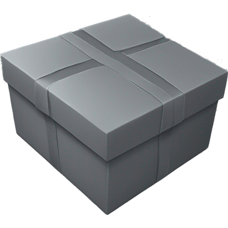 grey box like this ⬜ not 3D just like what i said emoji