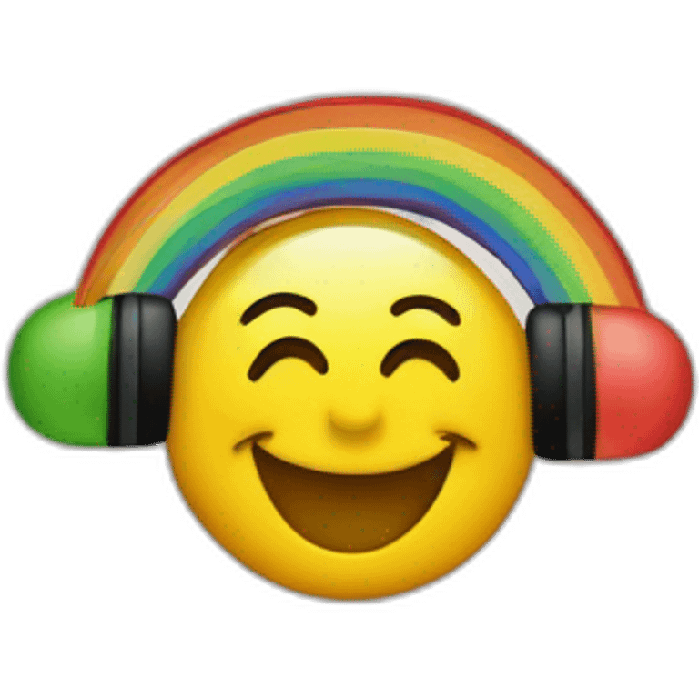 Jonathan Toews as rainbow musical note on sheet  emoji