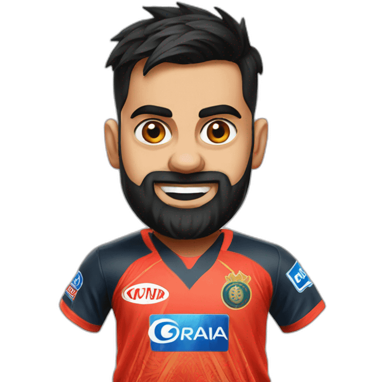 Virat kohli punjab jersey  emoji