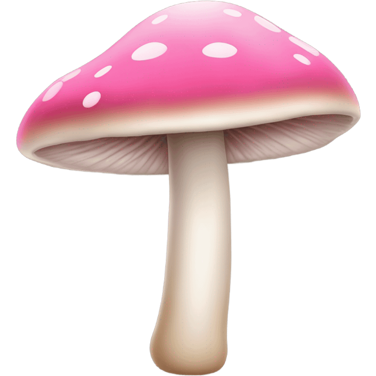 Long pink mushroom emoji