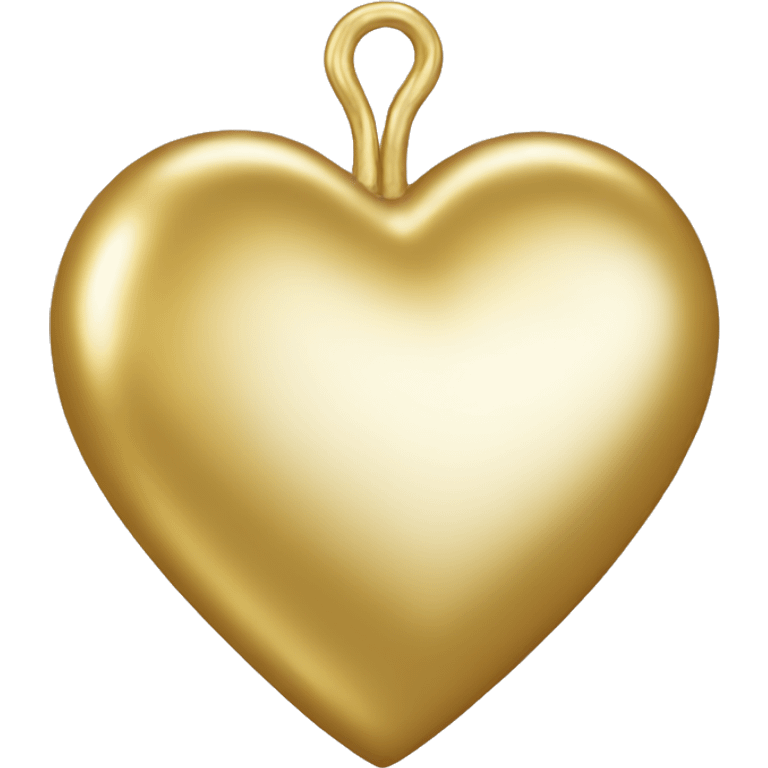 Gold heart  emoji