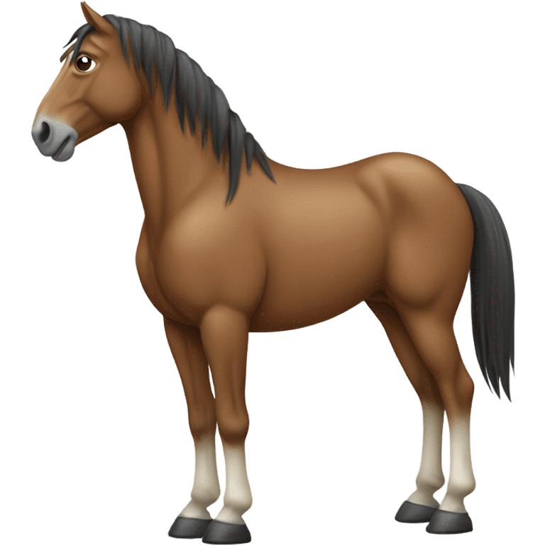 Horse with legs emoji