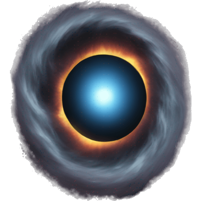 Black hole emoji