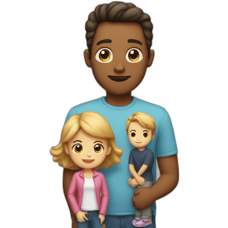 father, mother, Big boy, girl emoji