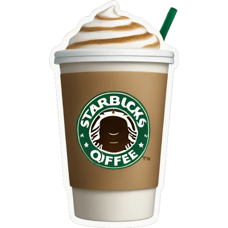 Starbucks coffe emoji