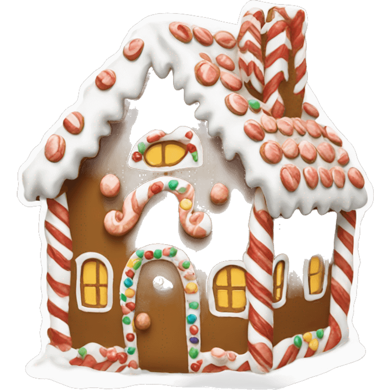 gingerbread house  emoji