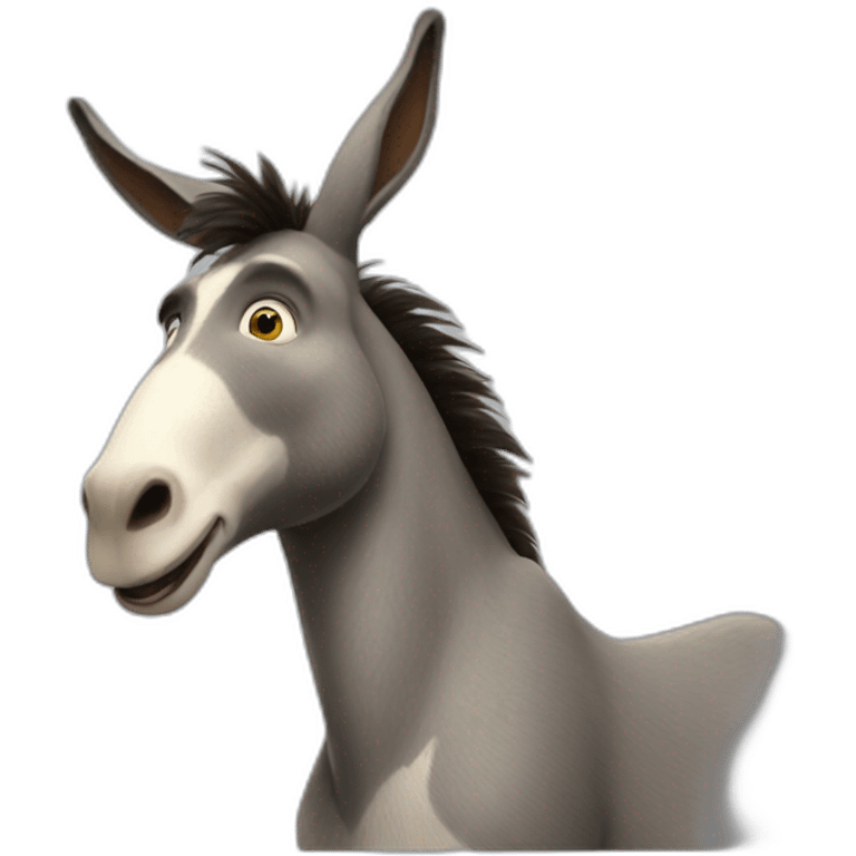 donkey in shrek emoji