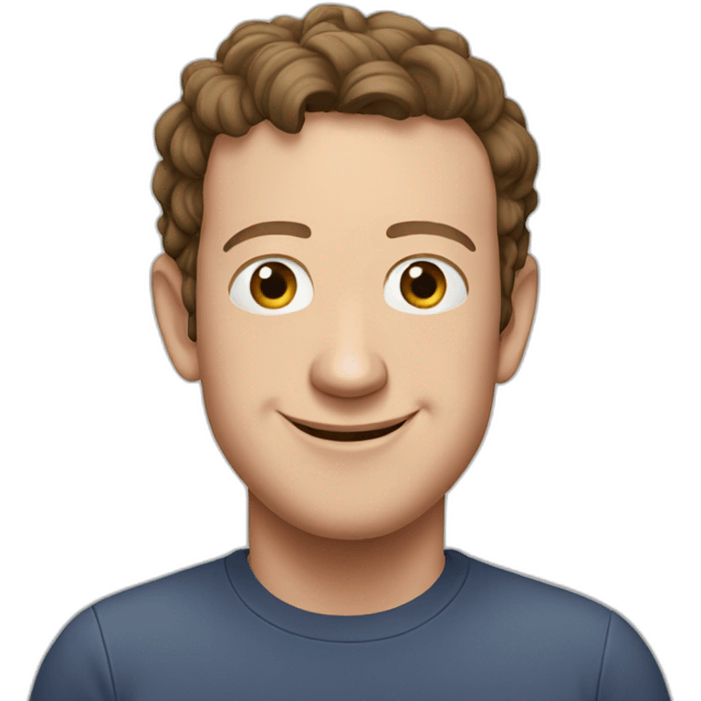 Mark zuckerberg. Meta emoji