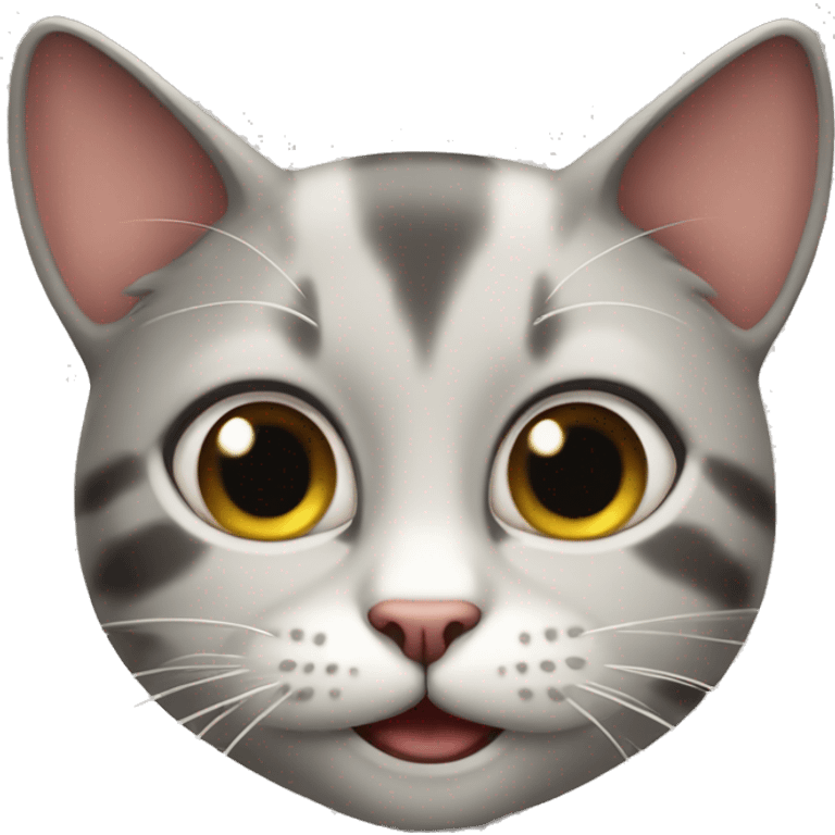 Funny cat emoji