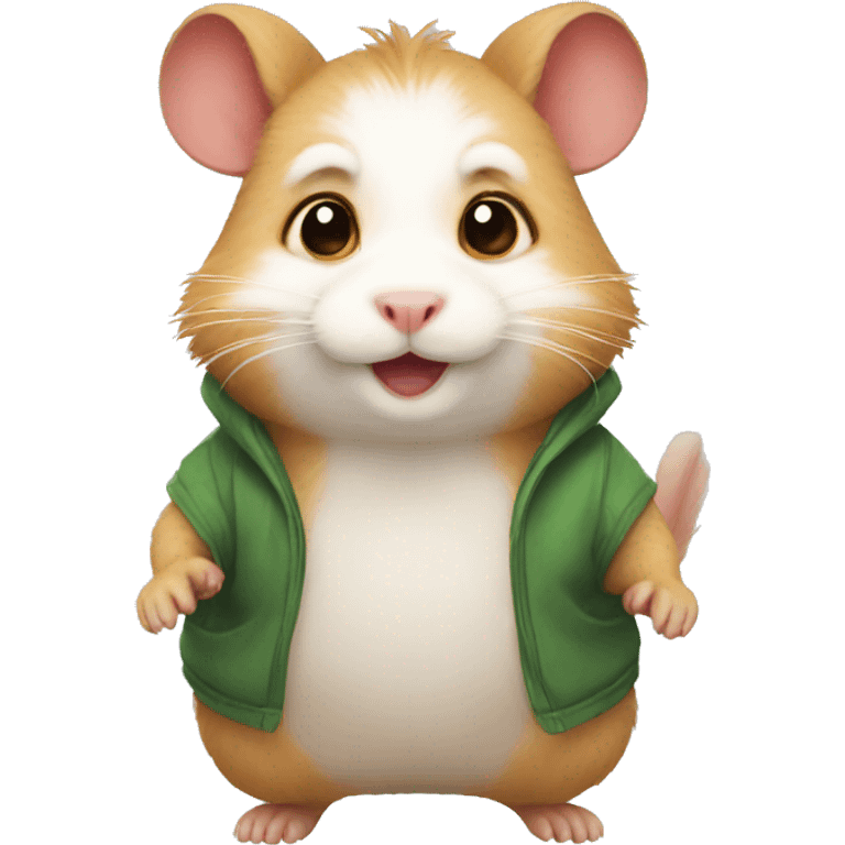 Super hamster  emoji