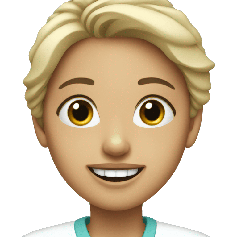 girl dentist emoji