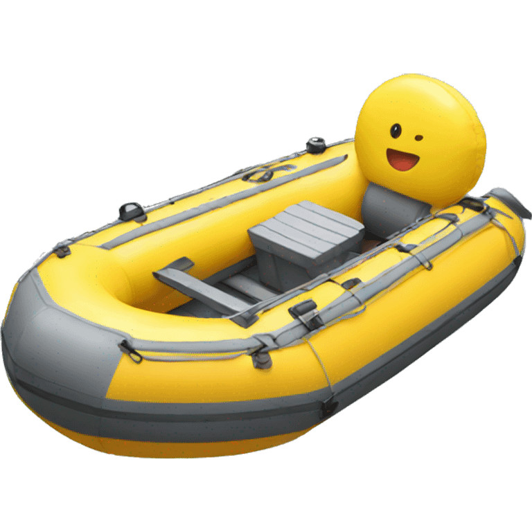 inflatable boat emoji