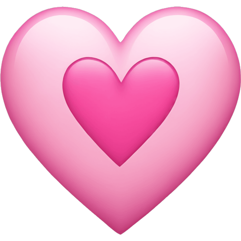 Pink heart emoji