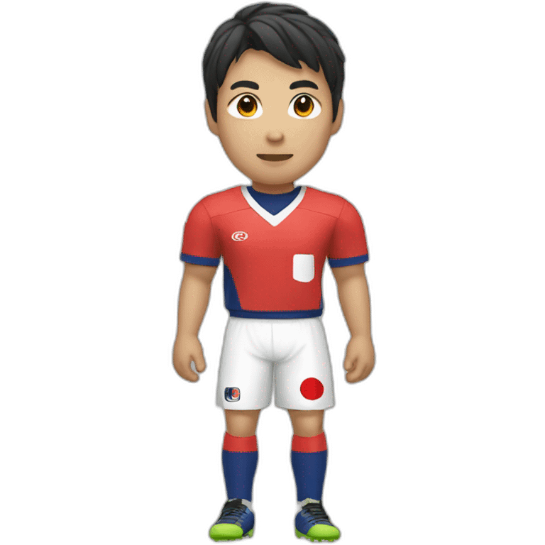 Japanese football player emoji