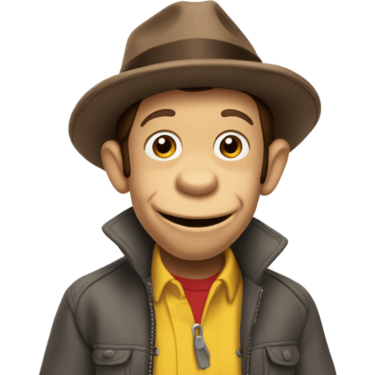 Curious George emoji