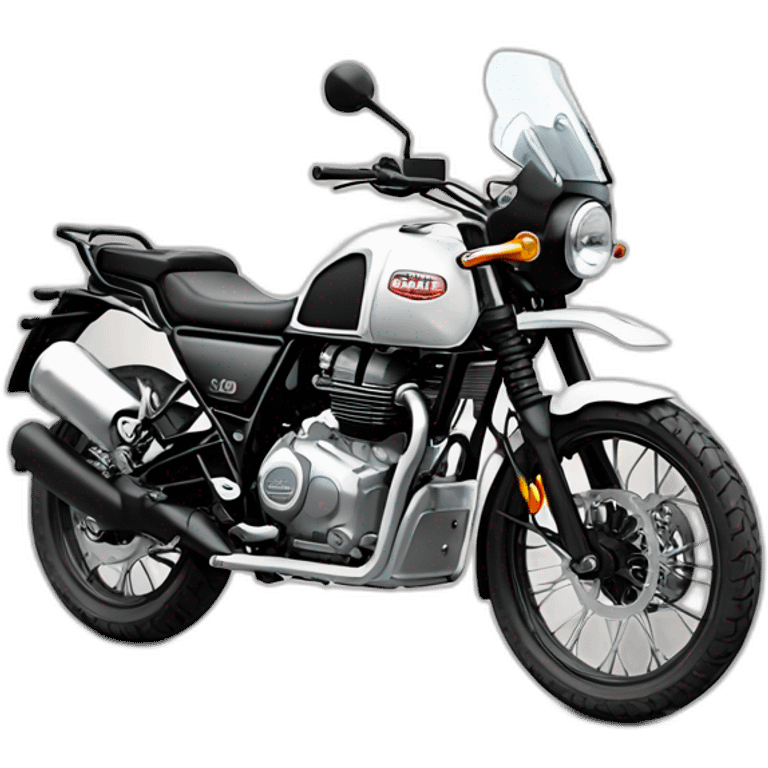 Royal enfield Himalayan emoji