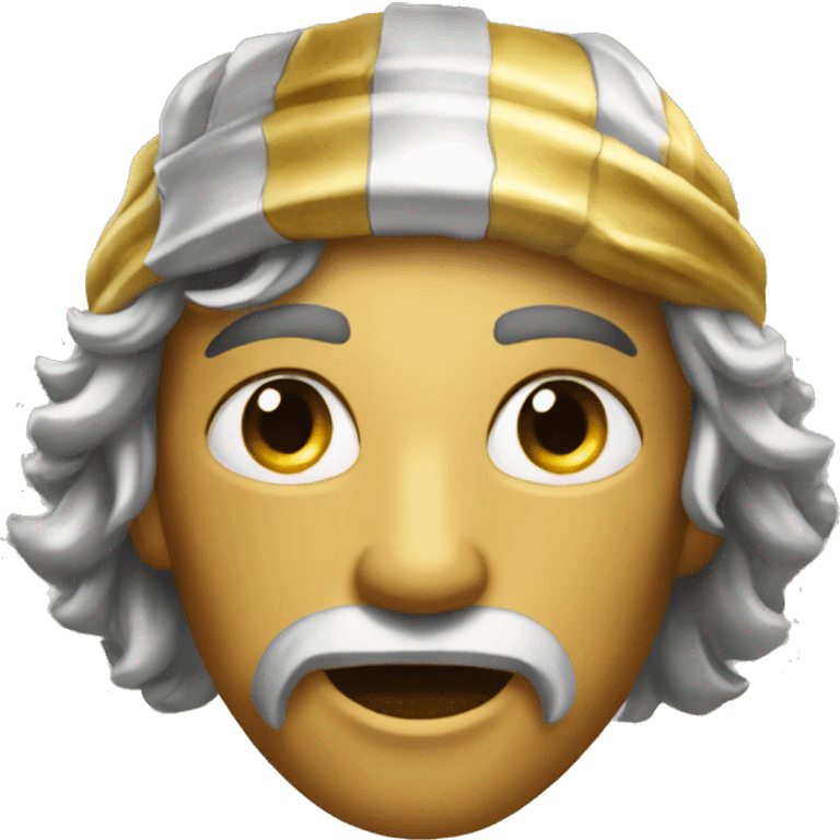 treasure of gold and silver emoji