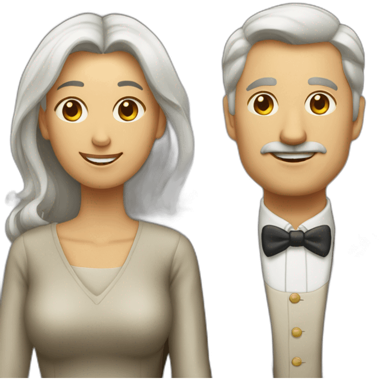 Mann und frau emoji