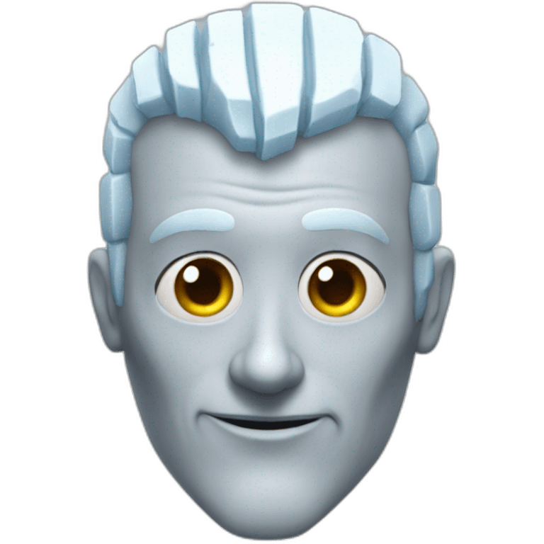 Mr freeze glace emoji