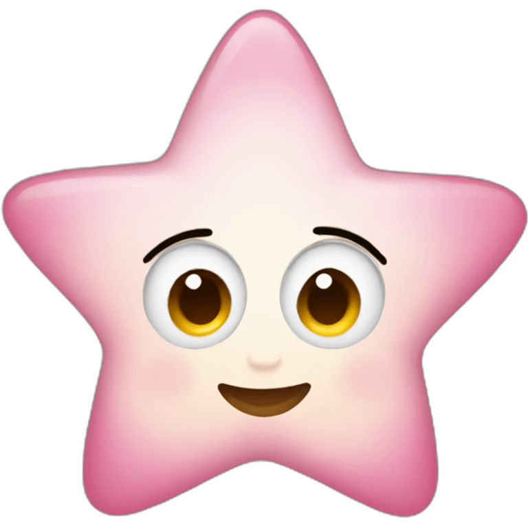 adorable star emoji