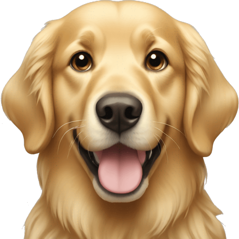 Golden retriever emoji