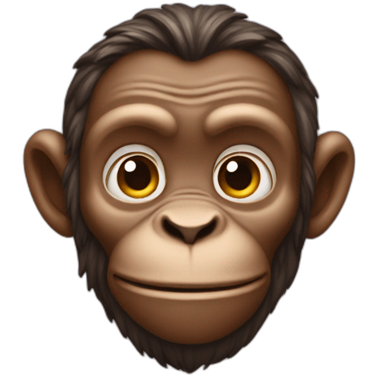 Rich monkey emoji