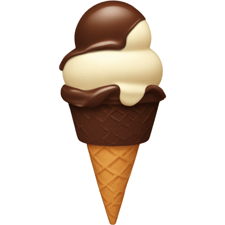 Single ice cream  emoji