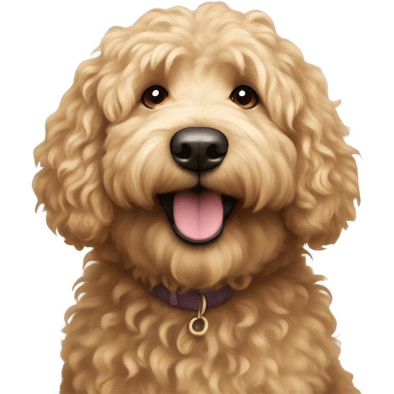 Golden doodle  emoji