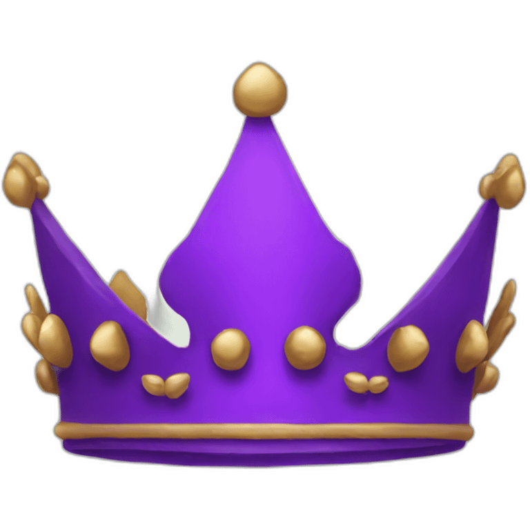 PURPLE CROWN emoji