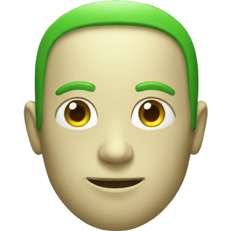 Green Android  emoji